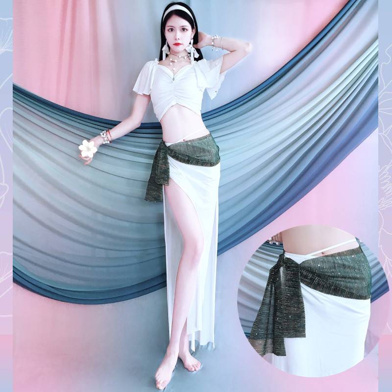 Green slide turban